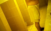 Naked Men In Public Pool Shower